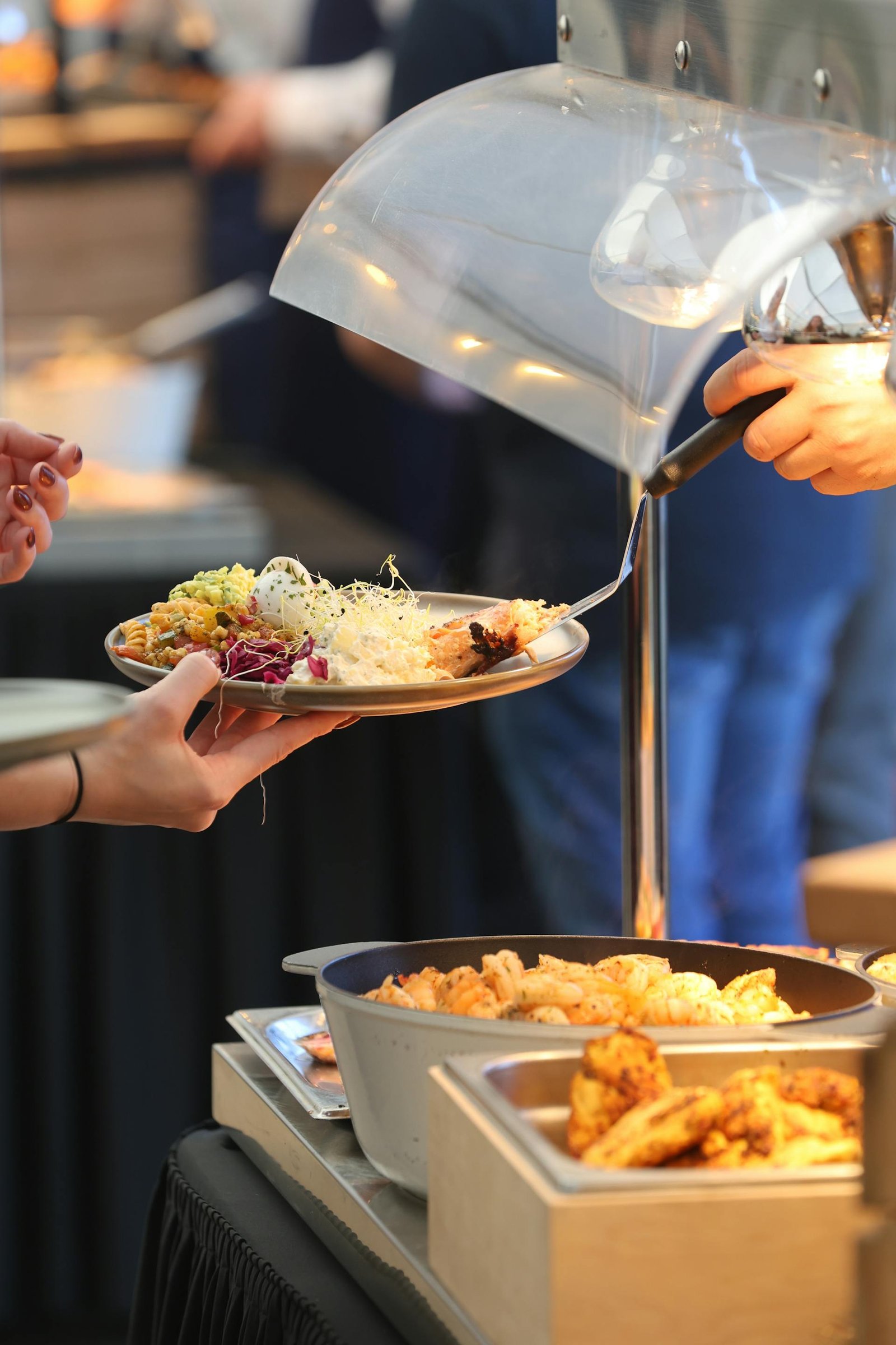 Kırıkkale kurumsal catering — şirket toplantısı için hazırlanan premium ikram ve büfe düzeni